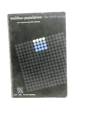 Seller image for Population: The First Essay for sale by World of Rare Books