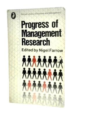 Image du vendeur pour Progress of Management Research mis en vente par World of Rare Books