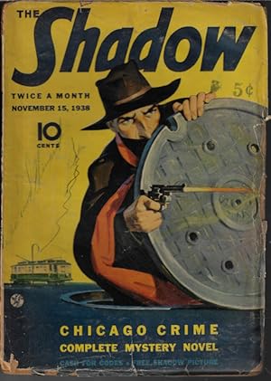 Seller image for THE SHADOW: November, Nov. 15, 1938 ("Chicago Crime") for sale by Books from the Crypt
