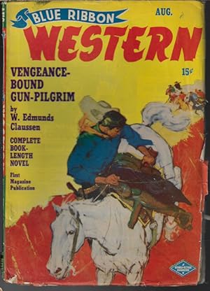 Seller image for BLUE RIBBON WESTERN: August, Aug. 1949 for sale by Books from the Crypt