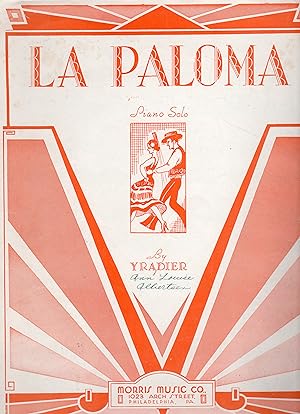 Imagen del vendedor de La Paloma: Piano Solo a la venta por The Sun Also Rises