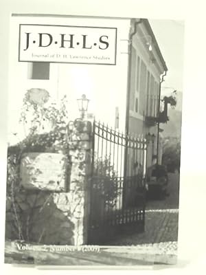 Seller image for Journal of D H Lawrence Studies - Volume 2 Number 1 for sale by World of Rare Books