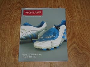 Seller image for Catalogue: Football & Horse Racing 1 November 2006 for sale by Dublin Bookbrowsers
