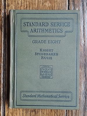 Image du vendeur pour Standard Service Arithmetics. Book Eight mis en vente par Grandma Betty's Books