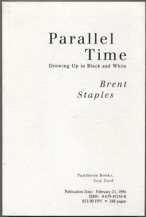 Image du vendeur pour Parallel Time: Growing Up in Black and White mis en vente par Between the Covers-Rare Books, Inc. ABAA