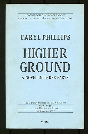 Seller image for Higher Ground: A Novel in Three Parts for sale by Between the Covers-Rare Books, Inc. ABAA