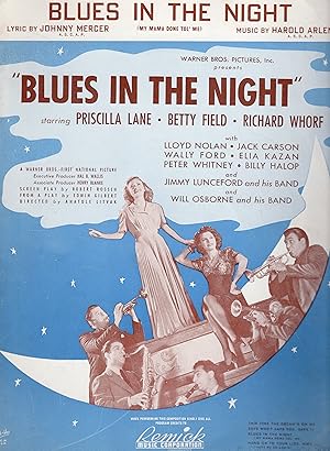 Seller image for Blues in the Night (My Mama Done Tol' Me), from the Warner Bros. Picture "Blues in the Night" for sale by The Sun Also Rises