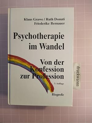 Imagen del vendedor de Psychotherapie im Wandel. Von der Konfession zur Profession. a la venta por Druckwaren Antiquariat