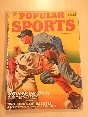 Imagen del vendedor de Popular Sports Magazine Pulp Spring 1949 a la venta por Bradley Ross Books