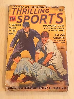 Imagen del vendedor de Thrilling Sports Pulp July 1939 a la venta por Bradley Ross Books
