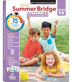 Bild des Verkufers fr Summer Bridge Activities Spanish Prek-k, Grades Pk - K zum Verkauf von GreatBookPrices