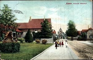 Bild des Verkufers fr Ansichtskarte / Postkarte Rttenscheid Essen im Ruhrgebiet, Krupp'sche Arbeiterkolonie Altenhof, Kinder zum Verkauf von akpool GmbH