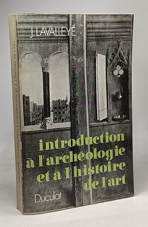 Image du vendeur pour Introduction  l'Archologie et  l'Histoire de l'Art - 3d dition mis en vente par crealivres