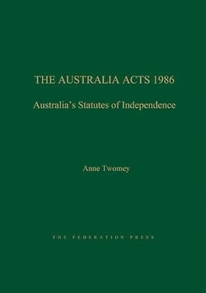Image du vendeur pour The Australia Acts 1986 (Paperback) mis en vente par Grand Eagle Retail