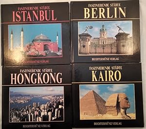 Faszinierende Städte, Konvolut von 4 Bildbände (4 Bücher].