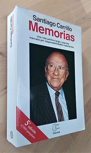 Imagen del vendedor de Memorias a la venta por Llibres Bombeta