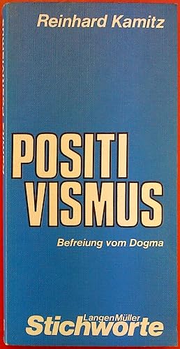 Seller image for Positi Wismus , Befreiung vom Dogma for sale by biblion2