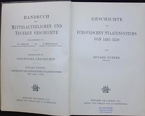 Seller image for Geschichte des Europischen Staatensystems 1492-1559. for sale by Antiquariat Bookfarm