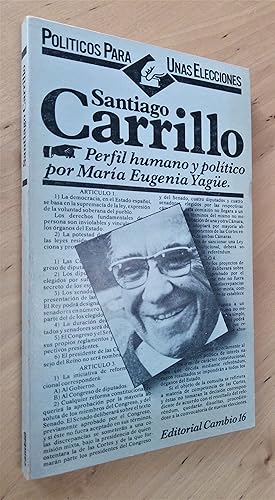 Imagen del vendedor de Santiago Carrillo a la venta por Llibres Bombeta