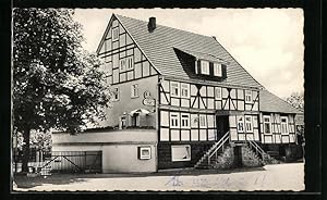 Ansichtskarte Oberurff, Gasthaus Vogt u. Sohn