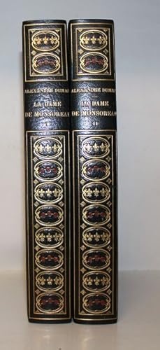 La Dame de Monsoreau. Rare exemplaire avec le catalogue de vente des dessins.