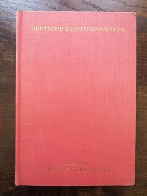 Seller image for Deutsche Kunstdenkmler Bezirke Erfurt, Gera, Suhl. Ein Bildhandbuch for sale by Rudi Euchler Buchhandlung & Antiquariat