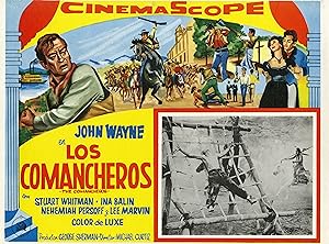 "LES COMANCHEROS (THE COMANCHEROS)" Réalisé par Michael CURTIZ en 1960 avec John WAYNE, Lee MARVI...