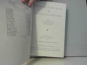 Image du vendeur pour A Guide to the Study of Medieval History mis en vente par JLG_livres anciens et modernes