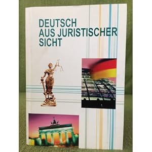 Imagen del vendedor de Deutsch aus juristischer Sicht a la venta por ISIA Media Verlag UG | Bukinist