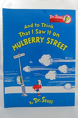 Immagine del venditore per AND TO THINK THAT I SAW IT ON MULBERRY STREET (Collector's Edition) venduto da Sage Rare & Collectible Books, IOBA