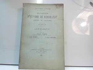 Immagine del venditore per Catalogue REMBRANDT DESSINS ET GRAVURES. BN. 1908. venduto da JLG_livres anciens et modernes