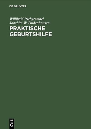 Seller image for Praktische Geburtshilfe for sale by moluna