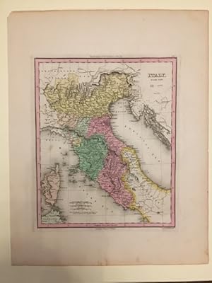 Italy North Part. [Alto centrale] Tanner's Universal Atlas. [alto destra] 50. [Basso centrale] Ph...