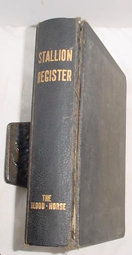 Imagen del vendedor de Stallion Register and Mating Book a la venta por R Bryan Old Books
