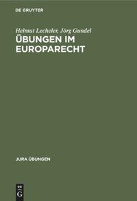 Seller image for bungen im Europarecht for sale by moluna
