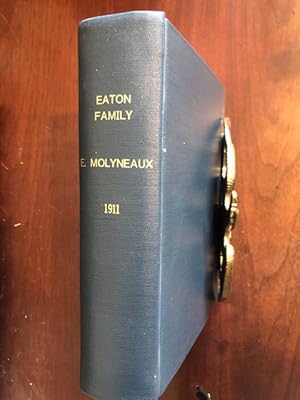 Imagen del vendedor de History, Genealogical and Biographical, of the Eaton Families a la venta por Tiber Books