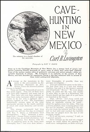 Seller image for Cave-Hunting in New Mexico. An uncommon original article from the Wide World Magazine, 1926. for sale by Cosmo Books