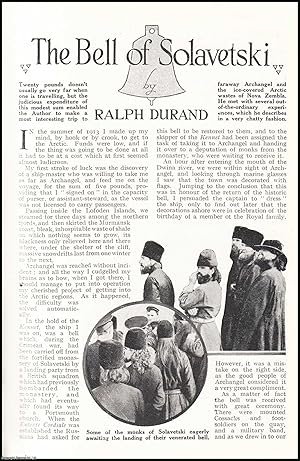 Imagen del vendedor de The Bell of Solavetski. An uncommon original article from the Wide World Magazine, 1924. a la venta por Cosmo Books