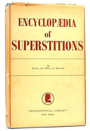 Seller image for ENCYCLOPEDIA OF SUPERSTITIONS for sale by Rare Book Cellar