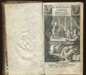 Seller image for M. Acci Plauti Comoediae Superstites XX, ad ultimam editionem, I. F. Gronovii, accuratissime expressae. for sale by Antiquariat Buchseite