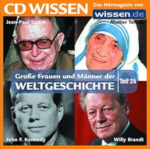 CD WISSEN - Große Frauen und Männer der Weltgeschichte -Teil 24 - Jean-Paul Sartre, Mutter Teresa...