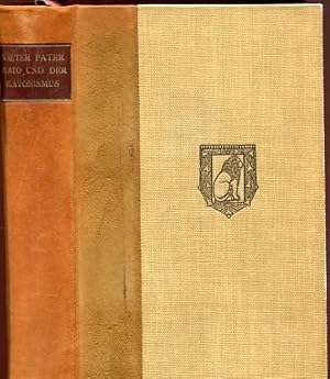 Bild des Verkufers fr Plato und der Platonismus. Vorlesungen. bs. v. Hans Hecht. Buchschmuck v. Paul Haustein. zum Verkauf von Antiquariat Buchseite