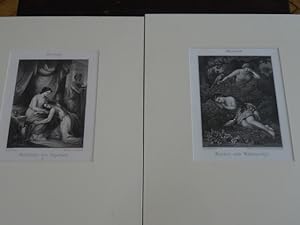 Bild des Verkufers fr 1,Geschichte des Agathon, 2,Koxkox und Kikequtzel . zum Verkauf von Antiquariat Buchseite