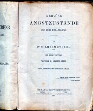 Nervöse Angstzustände und ihre Behandlung. Mit einem Vorwort von Professor Dr.Siegmund Freud. Rei...