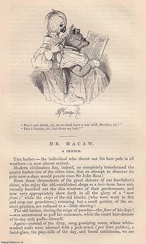 Seller image for Mr Macaw. An original essay from Bentley's Miscellany, 1840. for sale by Cosmo Books