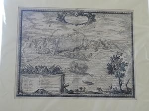 Stetin Delineatio Obsidionis Urbis Stetini in Pomerania, Dahlbergh, 1659 Kupferstich mit Detailbe...