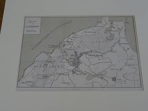 Karte von Glücksburg und Umgebung.