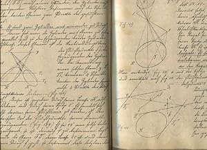 Rotationsmethode, Projectivische Projektivische Geometrie, 2 Bände in einem Buch. Lehrer an der k...