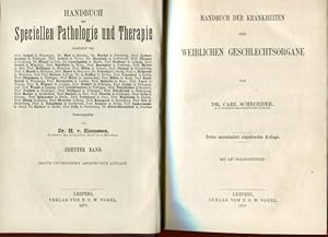 Immagine del venditore per Handbuch der Krankheiten der weiblichen Geschlechtsorgane. Handbuch der weiblichen Geschlechtsorgane, X Band. venduto da Antiquariat Buchseite