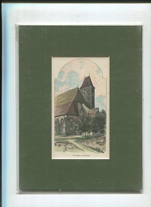 Bild des Verkufers fr Die Kirche in Sievering. zum Verkauf von Antiquariat Buchseite